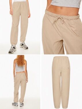 ARITZIA | TNA Deploy Parachute Pant cargo cream beige color size medium